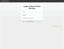Tablet Screenshot of excelvirtualservices.goplanapp.com